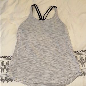 LuLulemon Top - Black /Grey